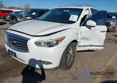2014 Infiniti Qx60 из США, поврежденный, VIN 5N1AL0MN8EC535323